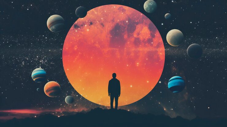 what does mars represent in astrology - get matrix destiny - Person contemplating Mars symbolism